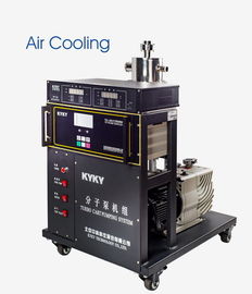 Opération facile élevée moléculaire DN40 ISO-KF de refroidissement à l'air de station de pompe à vide