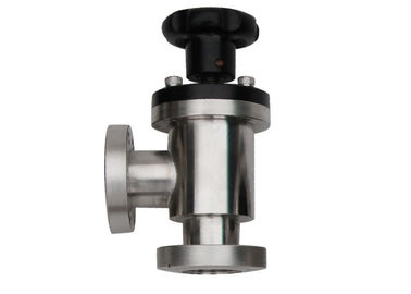 La valve d'angle légère de vide DN25 KF moins le CE d'usage mécanique a approuvé